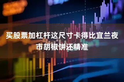 买股票加杠杆这尺寸卡得比宜兰夜市胡椒饼还精准